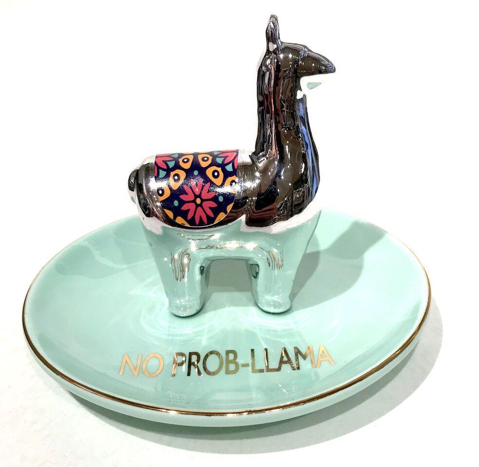 Myxx, No Prob-Llama, Jewelry Dish plate 5790