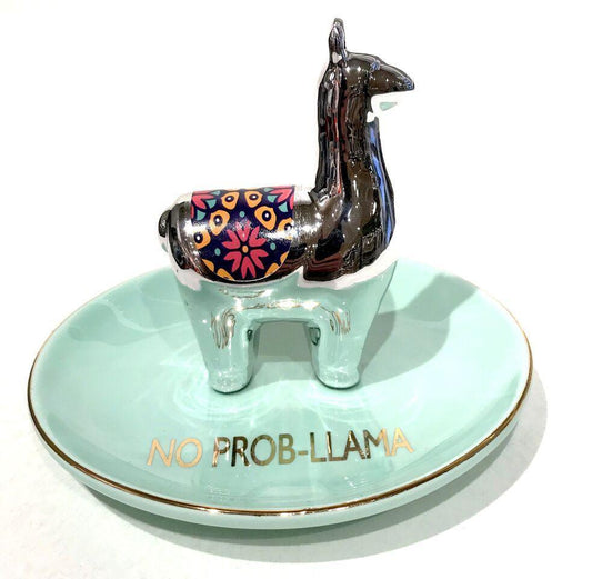 Myxx, No Prob-Llama, Jewelry Dish plate 5790