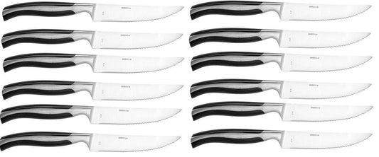 Oneida Caspian Serrated Steak Knife -- 12 Per Case.