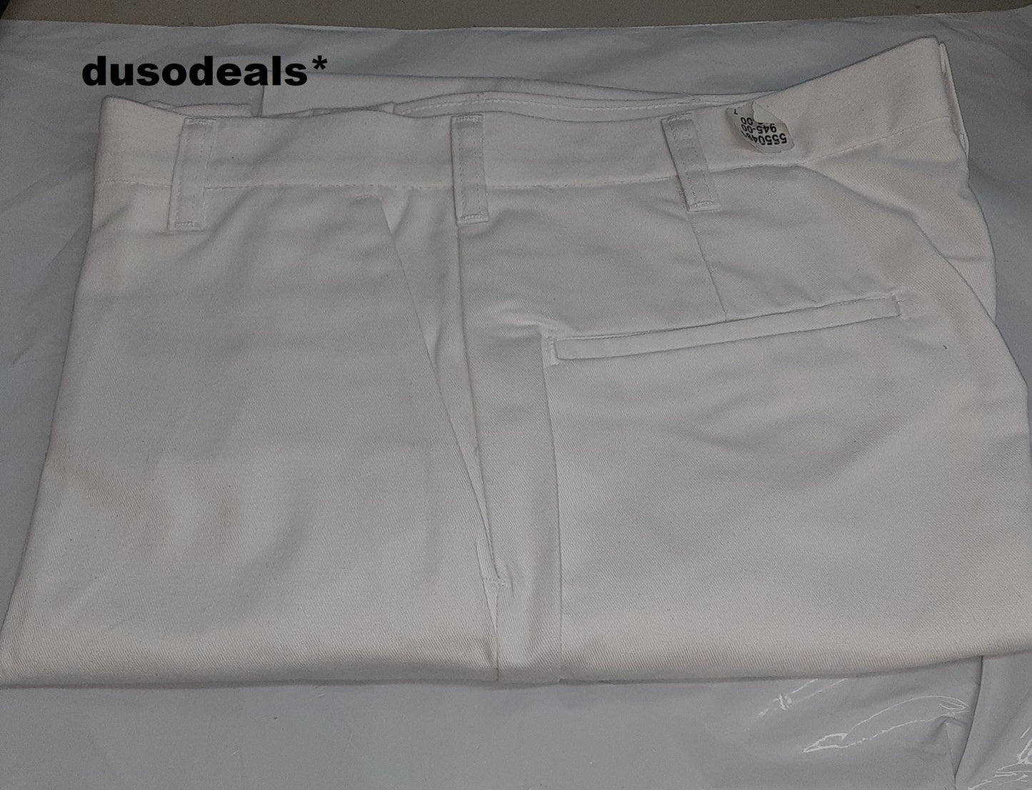 Cintas Comfort Flex Work Pants 945-00, white -Size: 36