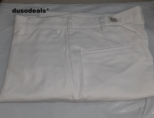 Cintas Comfort Flex Work Pants 945-00, white-size: 32