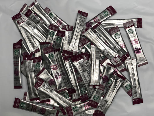 200 Loose Packets Starbucks VIA Instant French Roast Best Before Febuary 2020