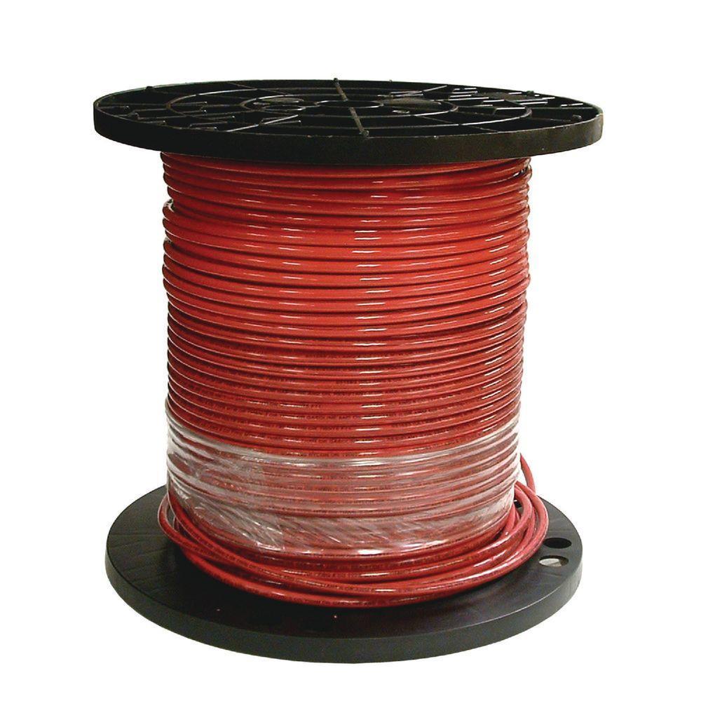 Southwire 500 ft. 8 Red Stranded CU SIMpull THHN Wire