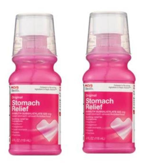 CVSHealth Original Stomach Relief  525mg Bismuth Subsaliclate EXp: October 2021