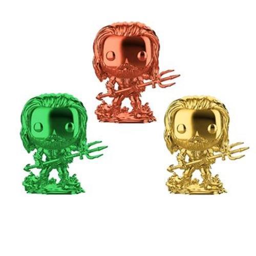 Funko Mystery Mini -Arthur Curry in Hero Suit-3pack/ Colors *damaged box