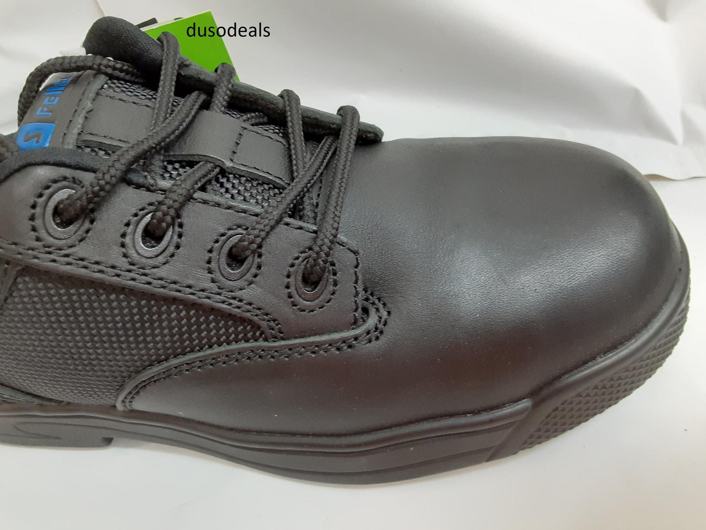 Genuine Grip Sfella Apacha, Black, 5040, Comp Toe, EH, Size Men: 5