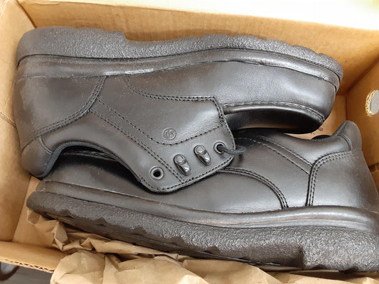 Red Wing Shoes Safety Oxford, SD, 06657-0, Black, Size 9.5 E3 /open box