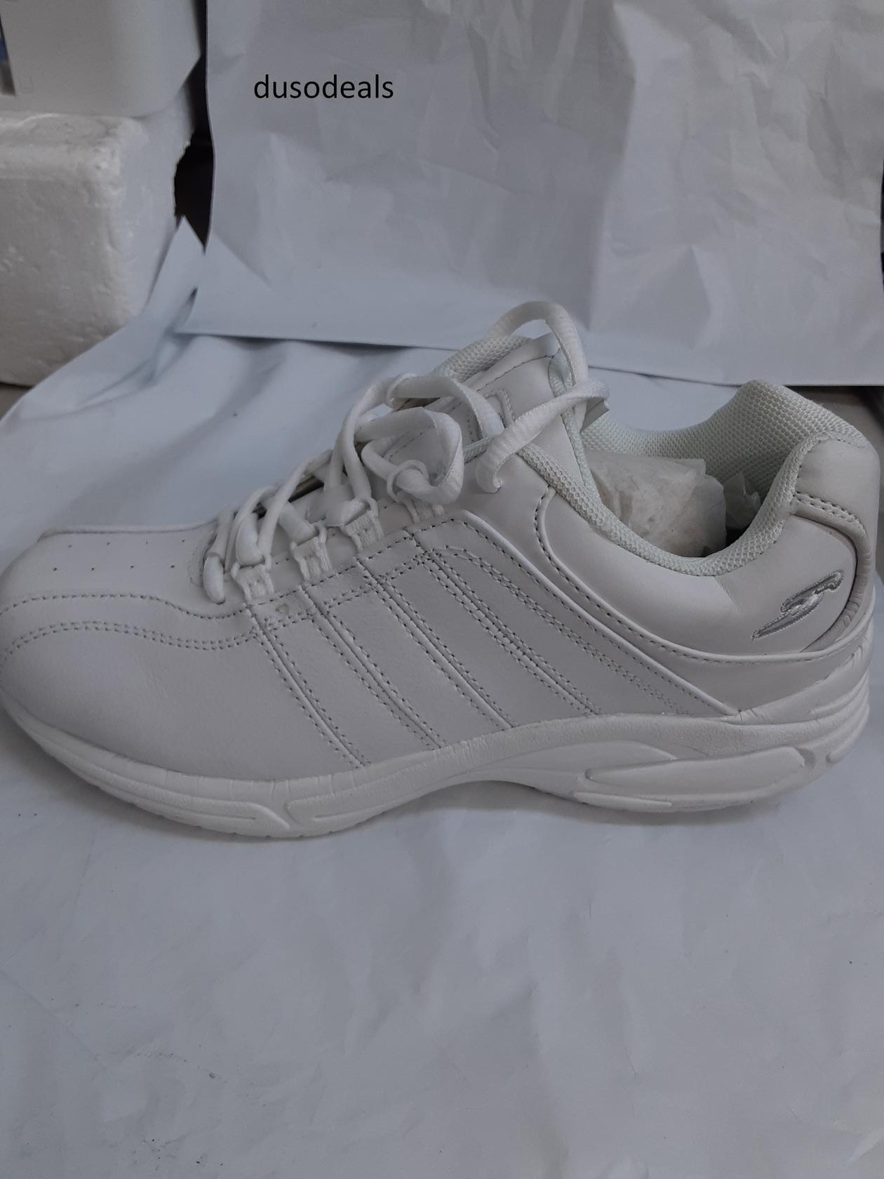 Dr, Scholl's Kimberly, Slip & Oil Resistant Outsoles, WHITE, Womens Size 7 Wide