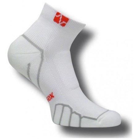 Vitalsox VT 0410 Ped Ultra Light Weight Running Socks White-Silver - Small