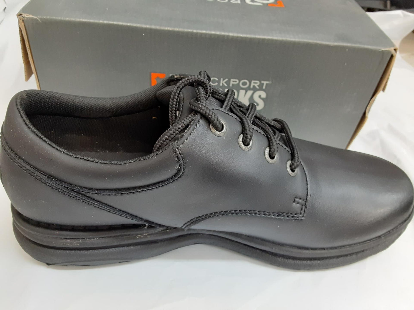 Rockport Works San Crispinio, Casual, Blck, Dynamic Suspension, WP, SR, 9 Medium