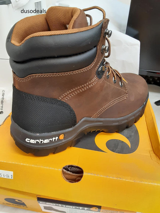 Carhartt WOS Flex 6", CWF5355 Brown, 10 Medium, womens -open box