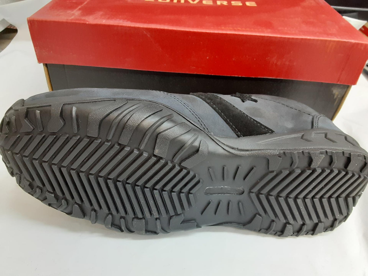 Converse Low Profile, Euro Casual, Soft Toe, SR, C946, Size 9.5 Wide -open box