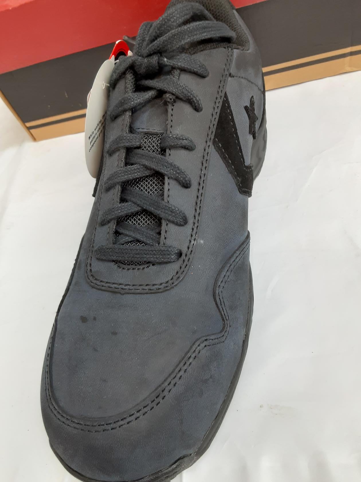 Converse Low Profile, Euro Casual, Soft Toe, SR, C946, Size 9.5 Wide -open box