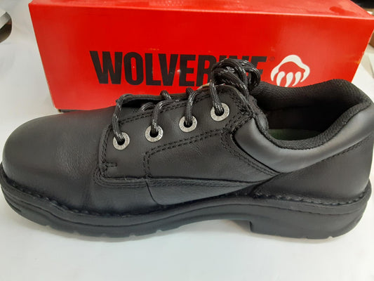 WOLVERINE EXERT, Oxford, Black, W/ DuraShock Tech, W04306, 8.5Medium MEN