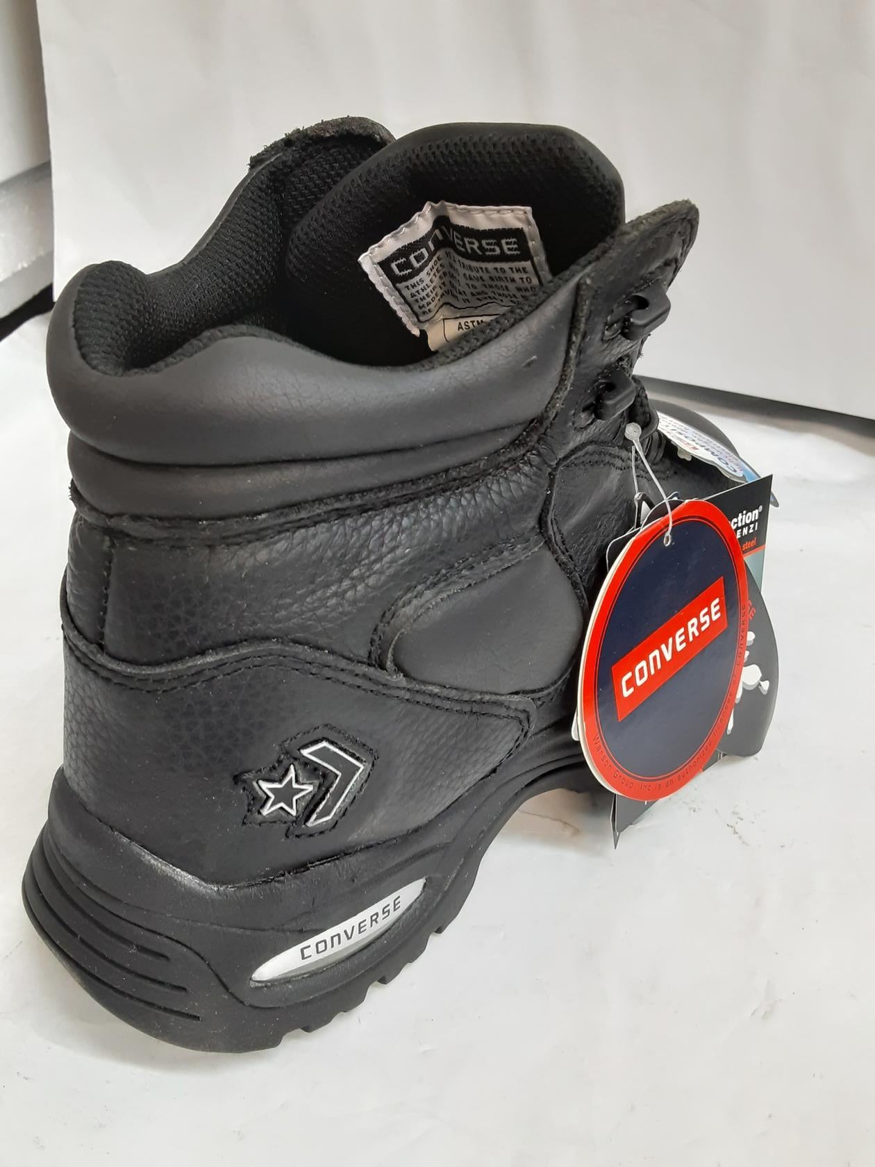 Converse Work Hiker Boot, 6", Black, Size 5 Medium, Mens, C6765