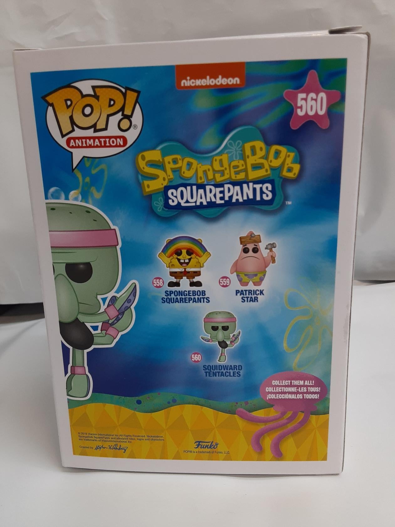 Funko Pop! Animation: Spongebob Squarepants - Squidward Tentacles -560- NEW-