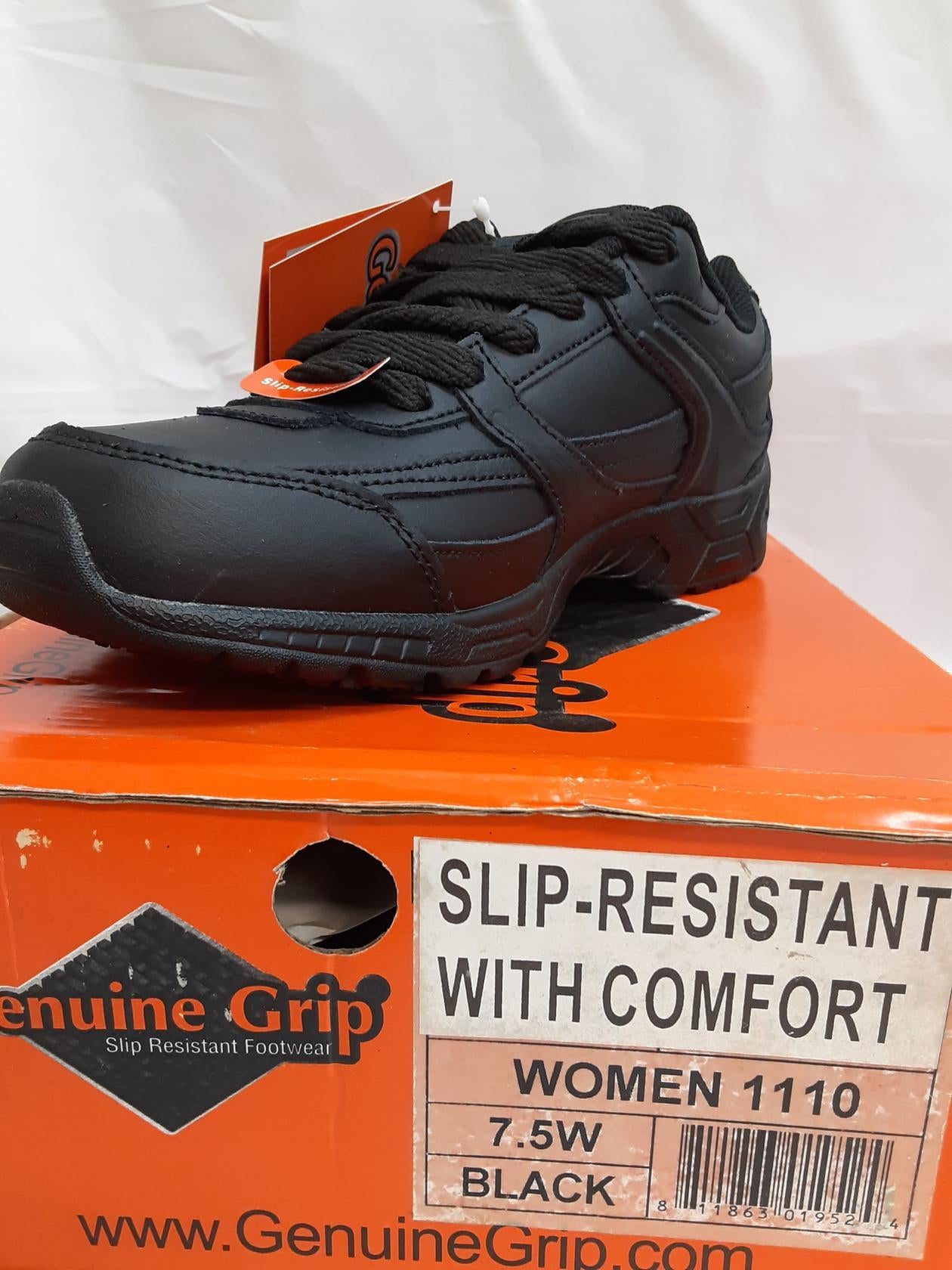 Genuine Grip Jogger- 1110- Size: Women: 7.5/ Men: 5.5 Wide -Black