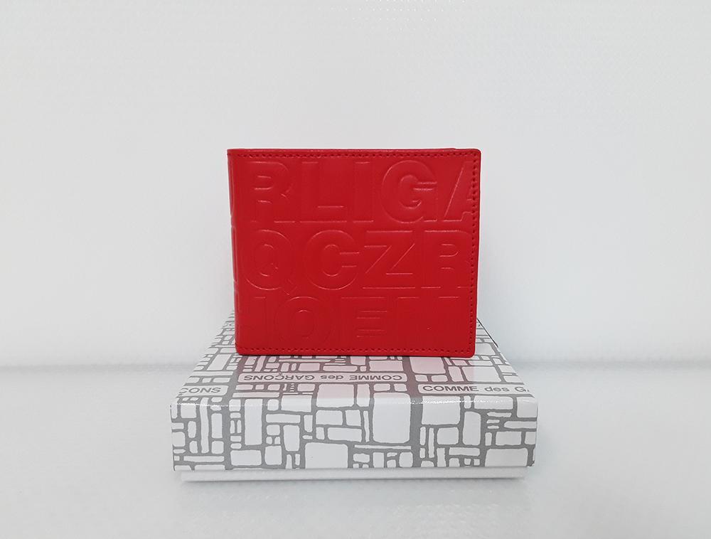 Comme Des Garçons Coin Compartment Wallet SA610C (Orange)