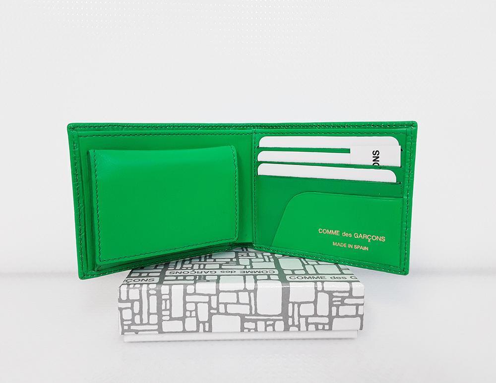 Comme Des Garçons Coin Compartment Wallet SA610C (Green)