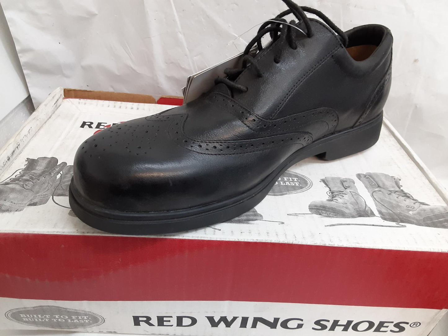 Red Wing Dress Shoes- Slip Resistant- Style 6665- Black- Size USA: 11 D