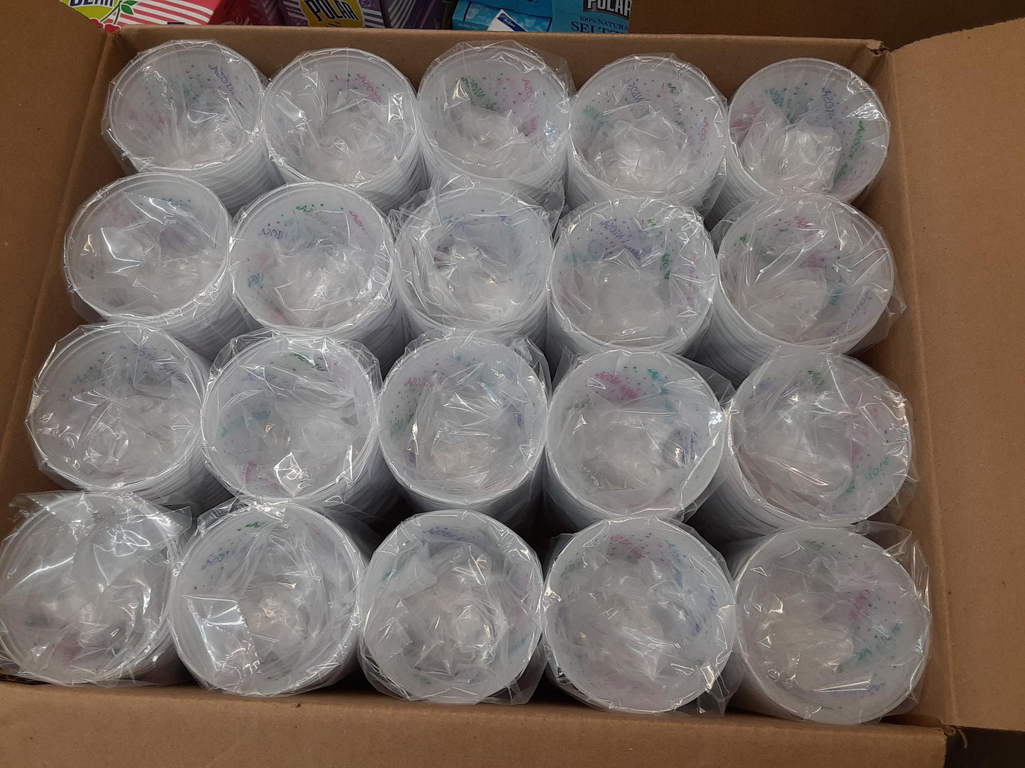 Frost-Flex 8.75 oz  -Plastic Tumblers - Niosa 2002- CASE of 70- NEW