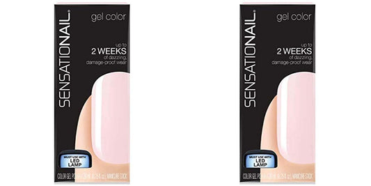 Sensational Color Gel Polish -Babydoll Pink- 71692- New-Lot of TWO