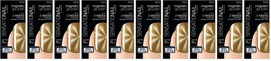 Sensationail Magnetic Gel Polish, Allure, 71714, Lot of Ten (10)- NEW