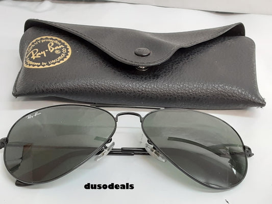 RAYBAN Sunglasses Avator Large Metal Frames -L2823-Black