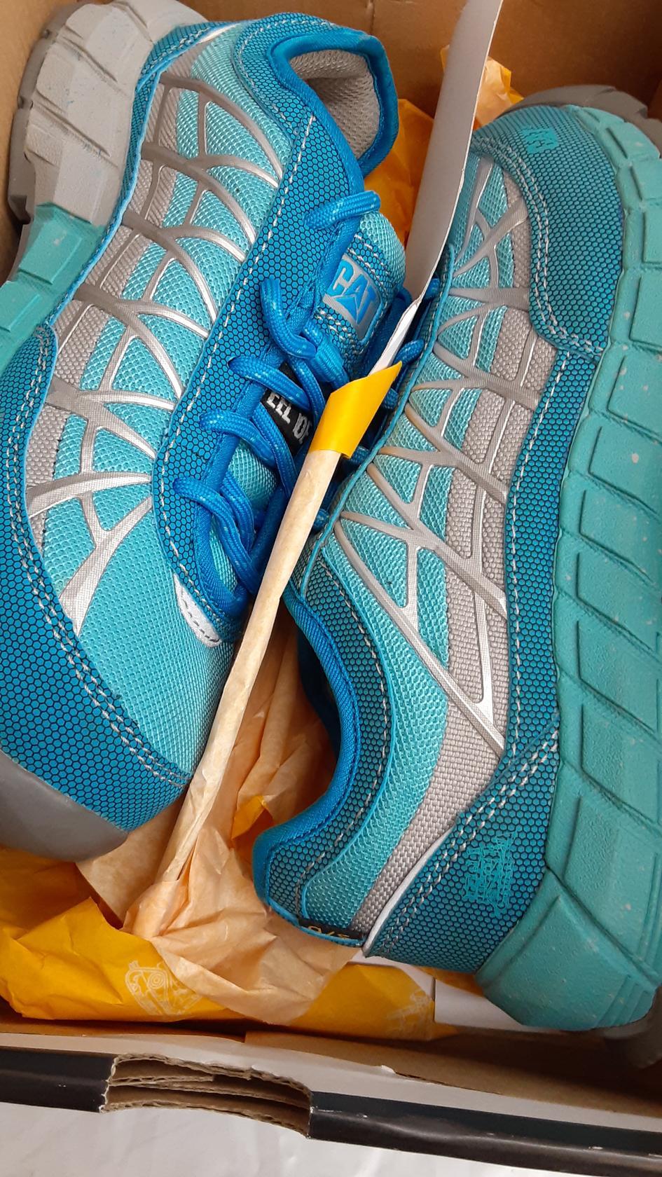 Caterpillar Footwear Connexion, ESD, Slip Resistant Size 6.5 WIDE Women OPEN BOX