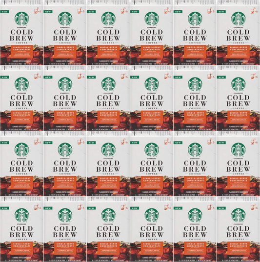 144 Pods Starbucks Cold Brew Caramel Dolce Concentrate Pods Best By 11/2020