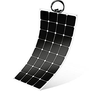 Winnewsun Flexible Solar Panel Sunpower Solar Panel 100w 18v 12v Lightweight