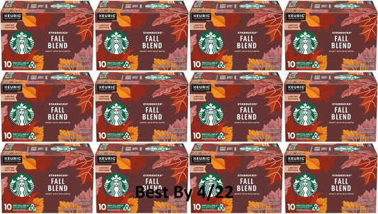 Starbucks Fall Blend K Cups Coffee Pods Medium Roast 120 COUNT READ DESCRIPTION