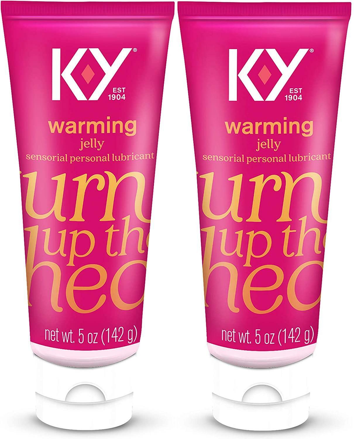 2 Pack KY Warming Jelly Personal Lubricant DISCREET 5 oz 3/2023