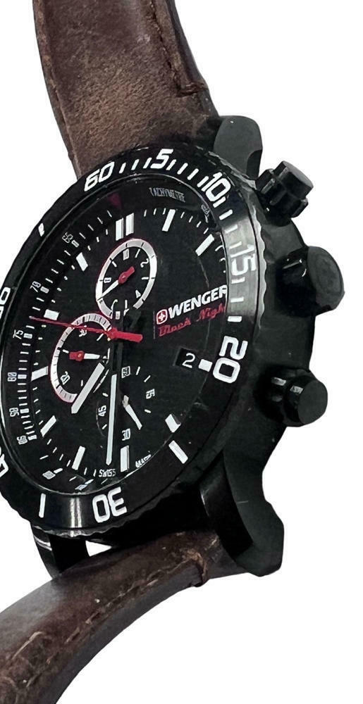 Wenger Men's Black Watch - 01.1843.107