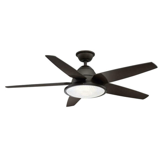 Home Decorators Collection Northampton 52 in. LED Indoor/Outdoor Espresso Bronze Ceiling Fan with Light