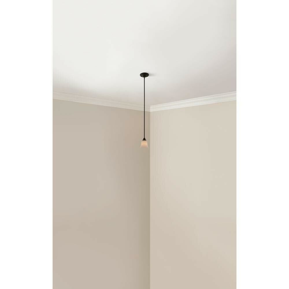 Hampton Bay 1-light Oil Rubbed Bronze Mini Pendant 1001409264