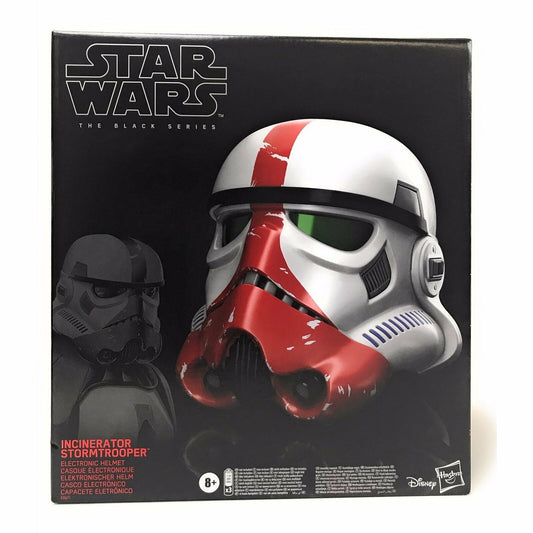 SW Star Wars Black INCINERATOR Trooper Electronic Helmet