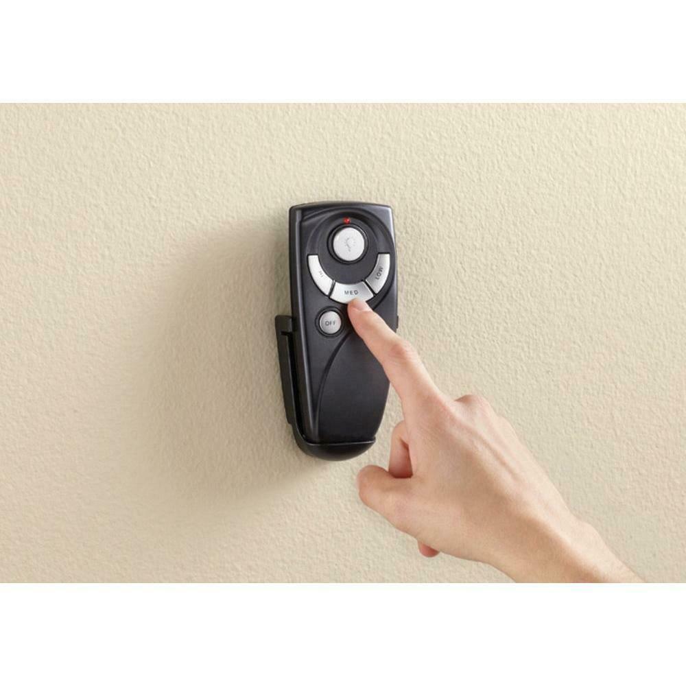 FOR PARTS Home Decorators Ceiling Fan 23" Rustic Bronze Outdoor 3-Blades LED L..